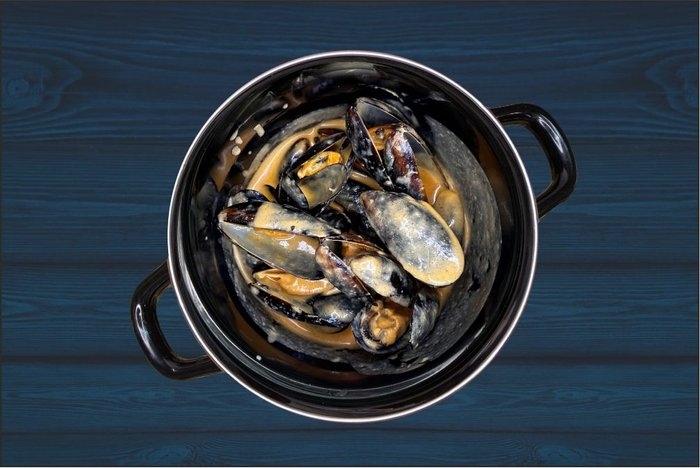 Мидии  с соусом Том-Ям