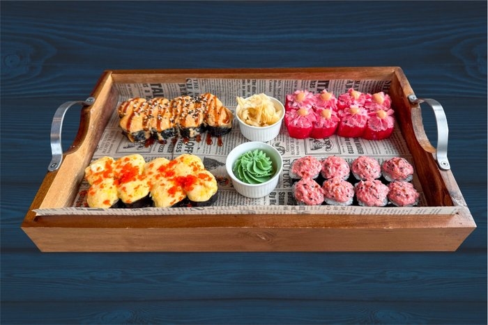 Сет запеченный