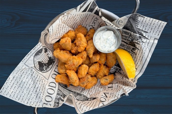 Мидии попкорн