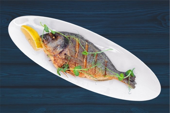 Дорадо на гриле