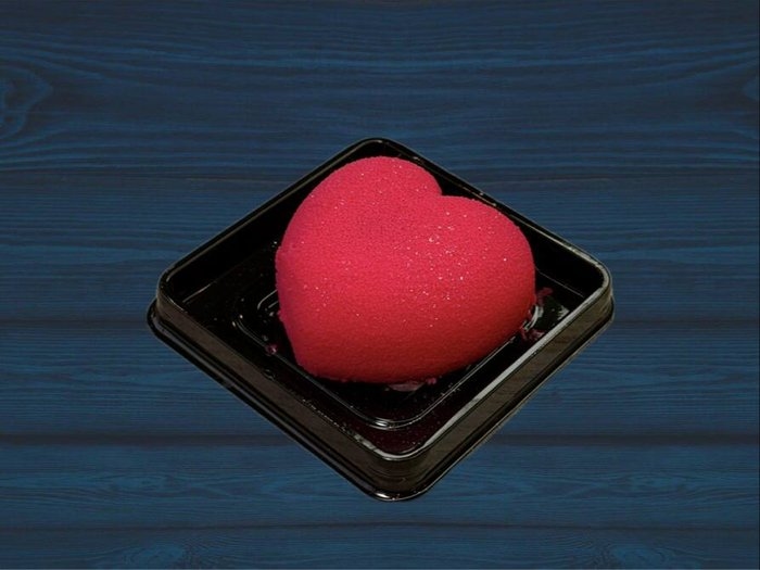 Розовое сердце